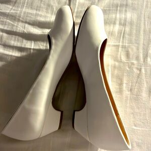 White low heels